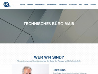 tb-mair.at Webseite Vorschau