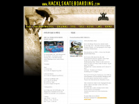 hacklskateboarding.com Webseite Vorschau