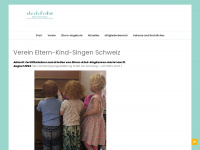 eltern-kind-singen.ch Webseite Vorschau