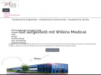 wilkins-medical.de Webseite Vorschau