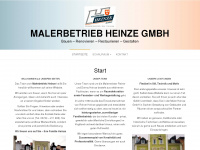 maler-heinze.de Webseite Vorschau