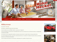 moebel-heckel.de Webseite Vorschau