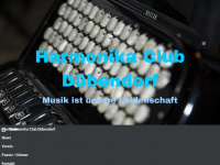 harmonikaclubduebendorf.ch Webseite Vorschau