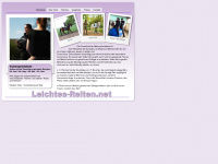leichtes-reiten.net Webseite Vorschau
