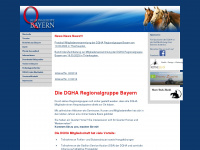 dqha-bayern.de Webseite Vorschau