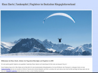 tandemflug.info Webseite Vorschau