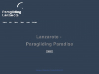 paragliding-lanzarote.de Webseite Vorschau