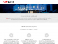 webquake.com Webseite Vorschau