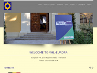 vhl-europa.org Webseite Vorschau