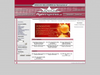 flyerexpress.at Webseite Vorschau