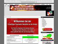 feuerwehr-neuhofen.at Webseite Vorschau