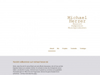 michael-herzer.de Webseite Vorschau