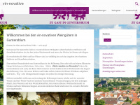vin-novative.de Webseite Vorschau
