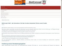 medconcept.net Webseite Vorschau