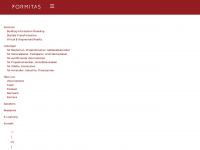 formitas.de Webseite Vorschau