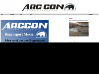 archery-convention.com Webseite Vorschau