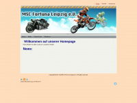 msc-fortuna.de Webseite Vorschau