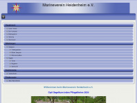 marineverein-heidenheim.de Webseite Vorschau