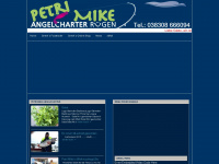 petri-mike.de Webseite Vorschau