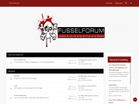 fusselforum.de Webseite Vorschau