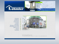 lehmler-dach.de Webseite Vorschau