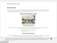 sprachurlaub.com Webseite Vorschau