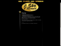 j-sky-music.com Webseite Vorschau