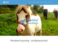pferdehof-jauerling.at Webseite Vorschau