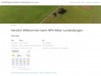 mfv-milan.de Webseite Vorschau