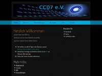 cc07.de Webseite Vorschau