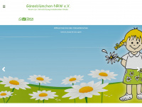 gaensebluemchen-nrw.de Webseite Vorschau