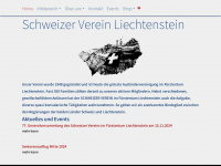 schweizer-verein.li Webseite Vorschau