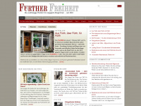 fuerther-freiheit.info Webseite Vorschau