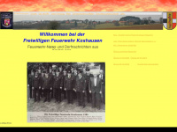 ffwkoxhausen.de Webseite Vorschau