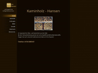 kaminholz-hansen.de Webseite Vorschau