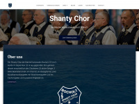 shanty-chor-bocholt.de Webseite Vorschau