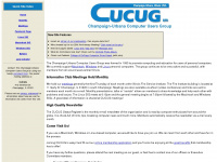 cucug.org Webseite Vorschau