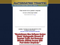 automatedtraffic.com Webseite Vorschau