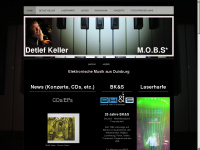 detlef-keller.com Webseite Vorschau