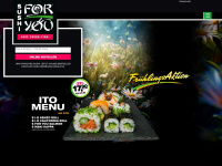 sushi-for-you.de Webseite Vorschau