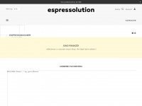 espressolution.de Webseite Vorschau