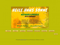 naturheilpraxis-hofbauer.de Webseite Vorschau