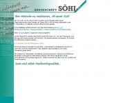 soehl-bau.de Webseite Vorschau