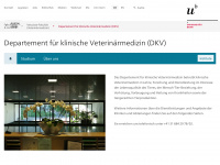 dkv.unibe.ch Webseite Vorschau