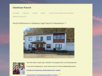 gaestehaus-rausch.de Webseite Vorschau