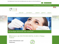 travel-dental.com Webseite Vorschau