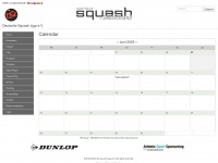 squash-liga.com Webseite Vorschau