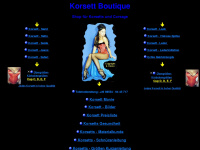 korsett-boutique.at Webseite Vorschau