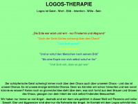 logos-therapie.de Webseite Vorschau