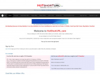 hotshorturl.com Webseite Vorschau